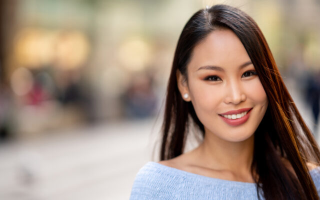 Portrait of a beautiful Asian woman